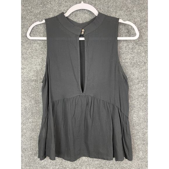 The Impeccable Pig Halter Neck Blank Tank - Women | Color: Black | Size: M - Picture 4 of 11